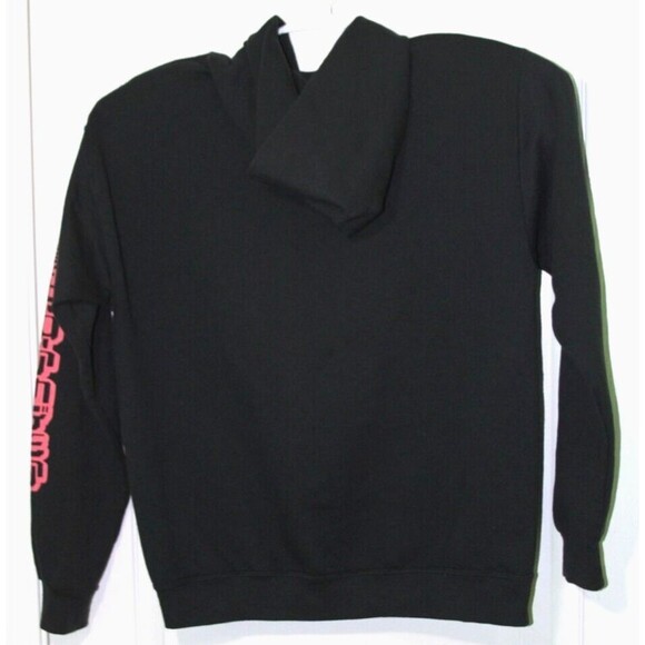 My Hero Academia Hoodie Mens Izuku Midoriya Sweatshirt Graphic Pocket Black Sz L - Picture 4 of 7